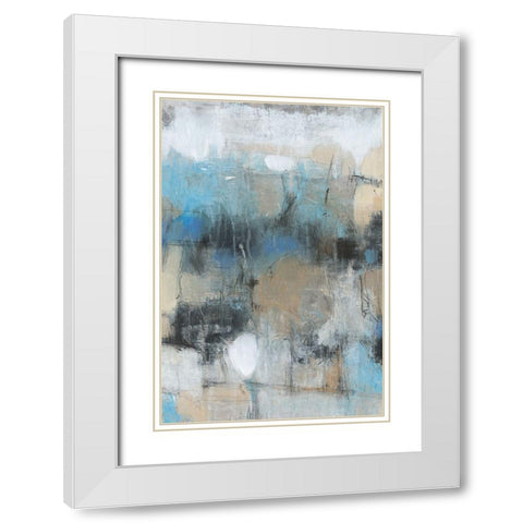 In the Moment I White Modern Wood Framed Art Print with Double Matting by OToole, Tim