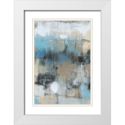 In the Moment I White Modern Wood Framed Art Print with Double Matting by OToole, Tim