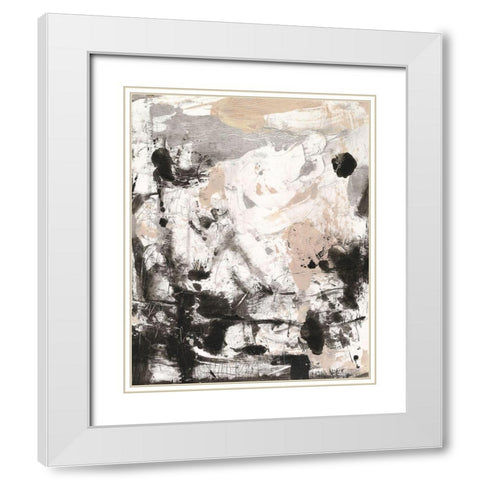 Disarray I White Modern Wood Framed Art Print with Double Matting by OToole, Tim