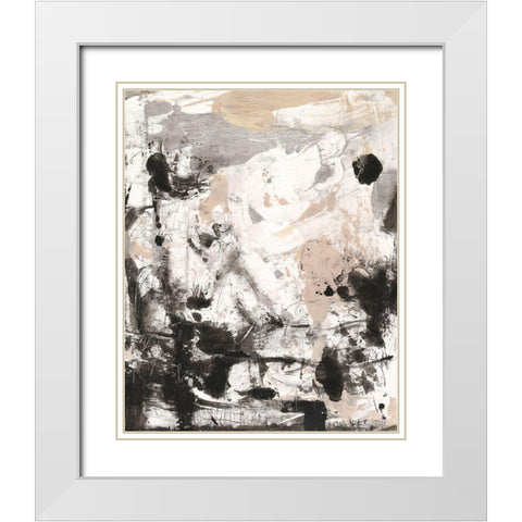 Disarray I White Modern Wood Framed Art Print with Double Matting by OToole, Tim