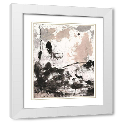 Disarray II White Modern Wood Framed Art Print with Double Matting by OToole, Tim