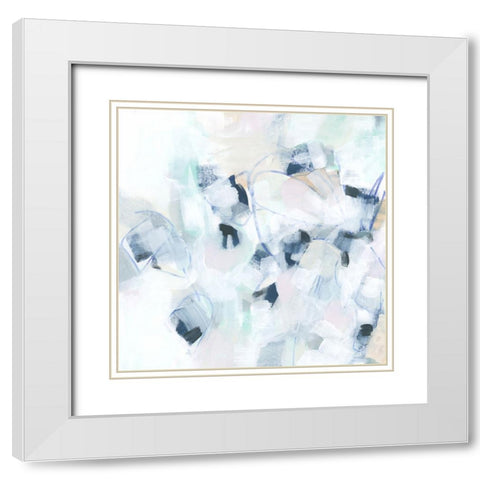 Soft Focus Pastels I White Modern Wood Framed Art Print with Double Matting by Vess, June Erica