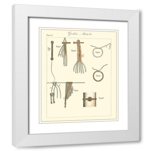 Nautical details III White Modern Wood Framed Art Print with Double Matting by Unknown