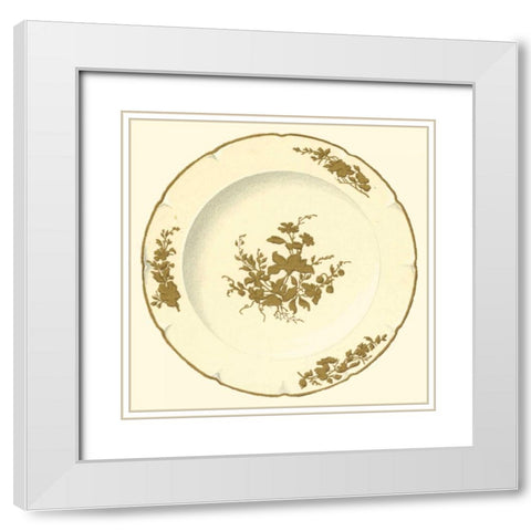 Sevres Porcelain VII White Modern Wood Framed Art Print with Double Matting by Garnier