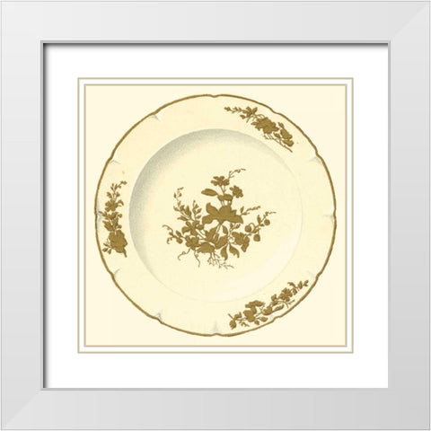 Sevres Porcelain VII White Modern Wood Framed Art Print with Double Matting by Garnier