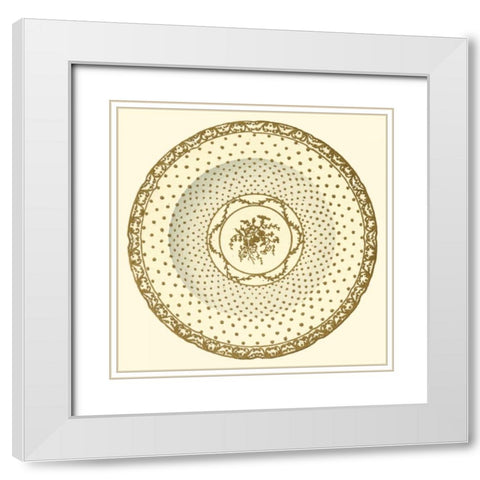 Sevres Porcelain VIII White Modern Wood Framed Art Print with Double Matting by Garnier