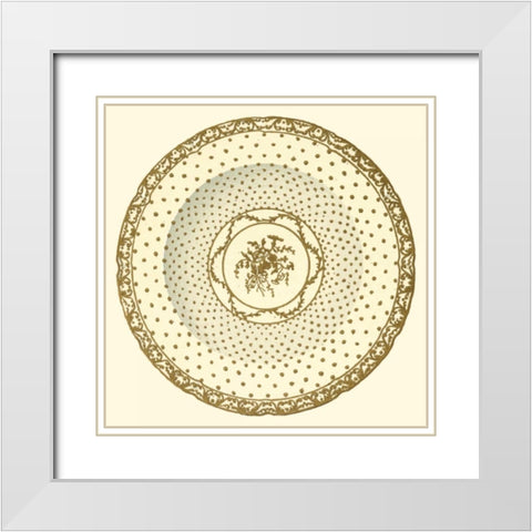 Sevres Porcelain VIII White Modern Wood Framed Art Print with Double Matting by Garnier