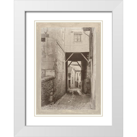 Summer in Europe IV White Modern Wood Framed Art Print with Double Matting by Longley, Carolyn