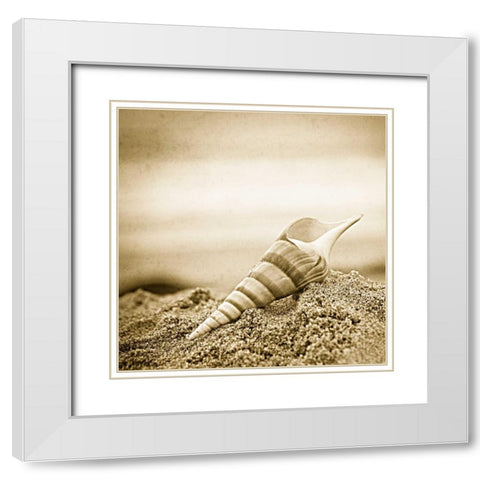Selfless White Modern Wood Framed Art Print with Double Matting by Hartson-Weddle, Ryan