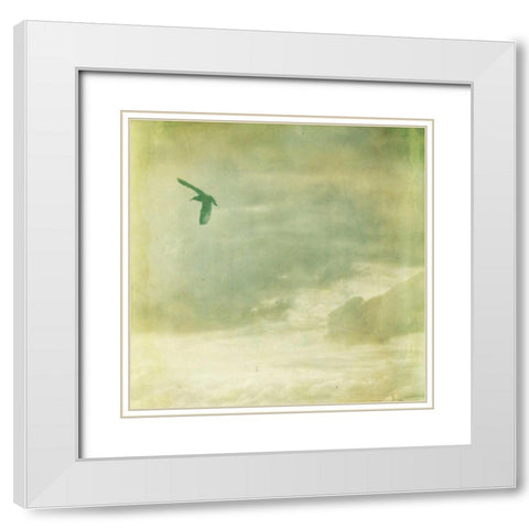 Did you Forget II White Modern Wood Framed Art Print with Double Matting by Jorgensen, Jennifer