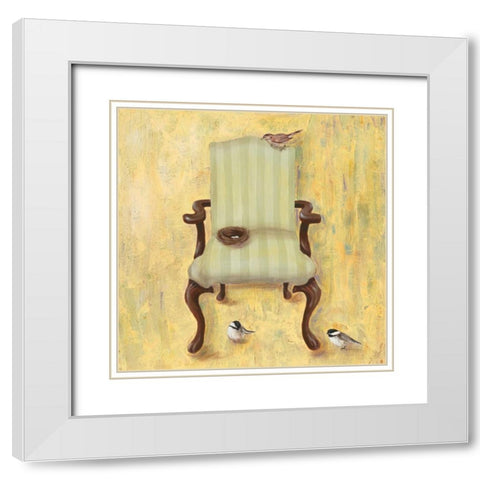 Parlor Tricks I White Modern Wood Framed Art Print with Double Matting by Reynolds, Jade