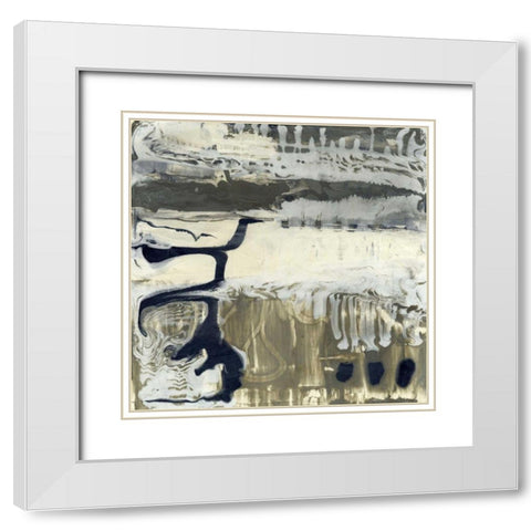The Glass Blower I White Modern Wood Framed Art Print with Double Matting by Goldberger, Jennifer