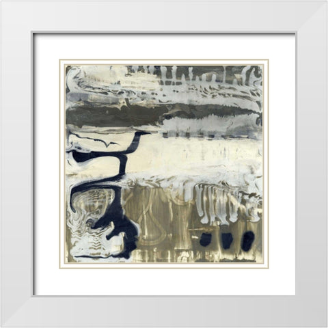 The Glass Blower I White Modern Wood Framed Art Print with Double Matting by Goldberger, Jennifer