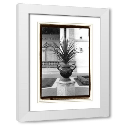 Royal Urn I White Modern Wood Framed Art Print with Double Matting by DeNardo, Laura