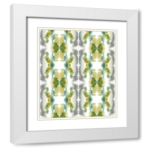 Buoyancy VI White Modern Wood Framed Art Print with Double Matting by Zarris, Chariklia