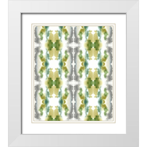 Buoyancy VI White Modern Wood Framed Art Print with Double Matting by Zarris, Chariklia