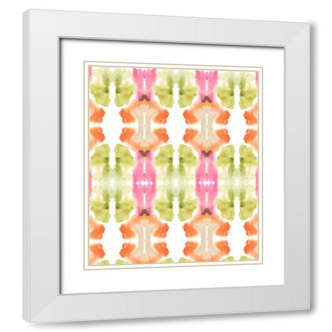 Buoyancy VII White Modern Wood Framed Art Print with Double Matting by Zarris, Chariklia