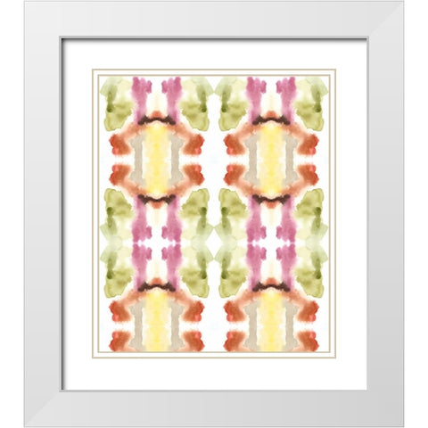 Buoyancy VIII White Modern Wood Framed Art Print with Double Matting by Zarris, Chariklia