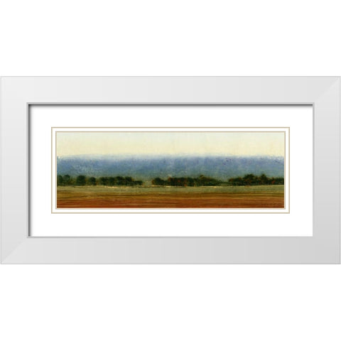 Planting Season II White Modern Wood Framed Art Print with Double Matting by OToole, Tim