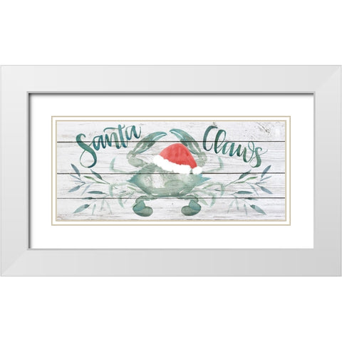Tis the Seasun Collection D White Modern Wood Framed Art Print with Double Matting by Parker, Jennifer Paxton