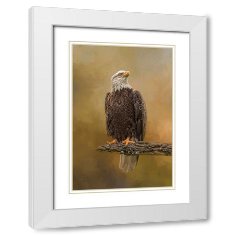 Peace Seeker White Modern Wood Framed Art Print with Double Matting by Parker, Kelley