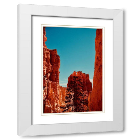 Unity White Modern Wood Framed Art Print with Double Matting by Singleton, Ashley