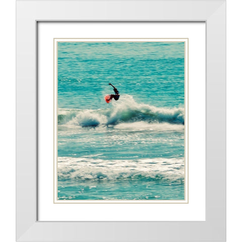 Hang Two White Modern Wood Framed Art Print with Double Matting by Singleton, Ashley