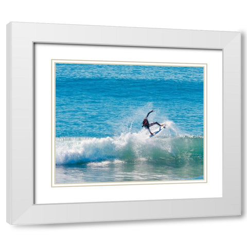 Hang Six White Modern Wood Framed Art Print with Double Matting by Singleton, Ashley