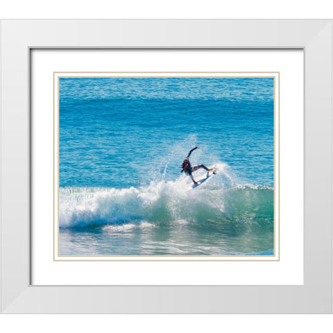 Hang Six White Modern Wood Framed Art Print with Double Matting by Singleton, Ashley