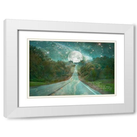 Great and Marvelous White Modern Wood Framed Art Print with Double Matting by Murdock, Ramona