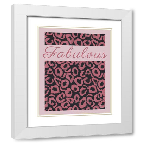 Fabulous White Modern Wood Framed Art Print with Double Matting by Murdock, Ramona