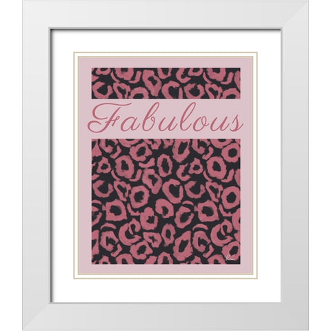 Fabulous White Modern Wood Framed Art Print with Double Matting by Murdock, Ramona