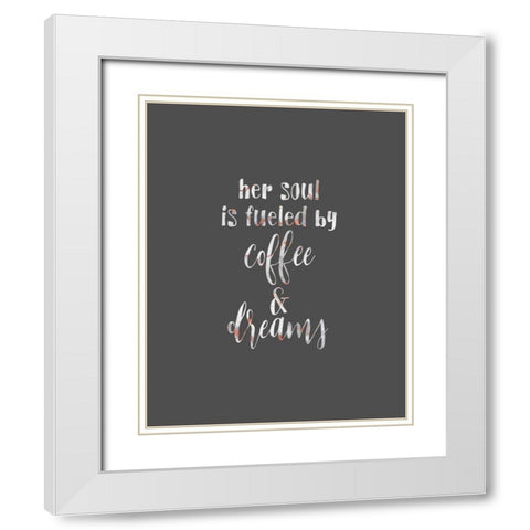 Her Soul is White Modern Wood Framed Art Print with Double Matting by Moss, Tara