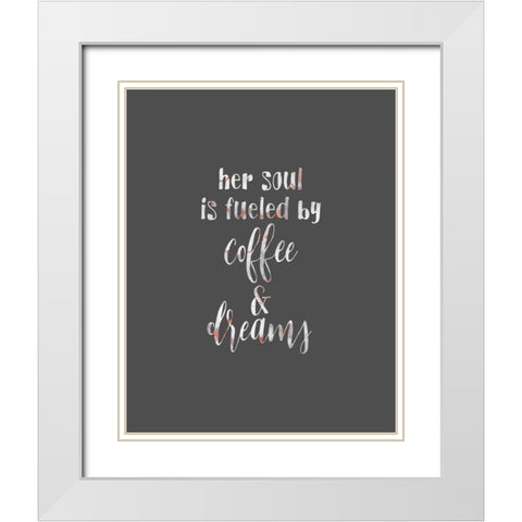 Her Soul is White Modern Wood Framed Art Print with Double Matting by Moss, Tara