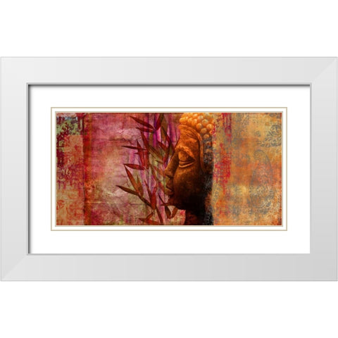 Inspirational White Modern Wood Framed Art Print with Double Matting by Joannoo