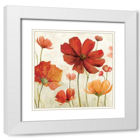 Spice Garden I    White Modern Wood Framed Art Print with Double Matting by Milan, Vittorio
