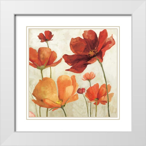 Spice Garden II   White Modern Wood Framed Art Print with Double Matting by Milan, Vittorio