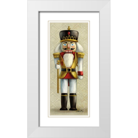 Christmas Nutcracker  I White Modern Wood Framed Art Print with Double Matting by Milan, Vittorio