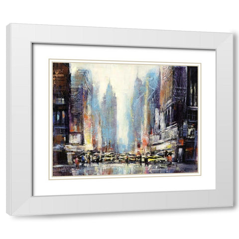 Architecture of Light White Modern Wood Framed Art Print with Double Matting by Heighton, Brent
