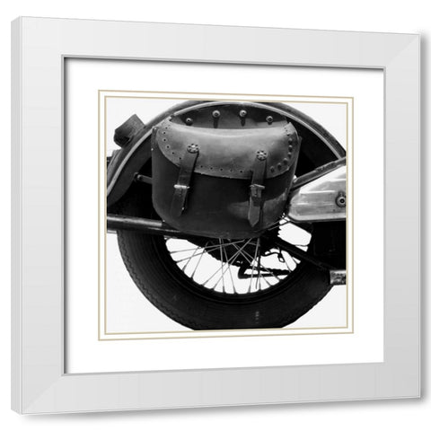 Inner Workings 15 White Modern Wood Framed Art Print with Double Matting by McCarthy, Matt