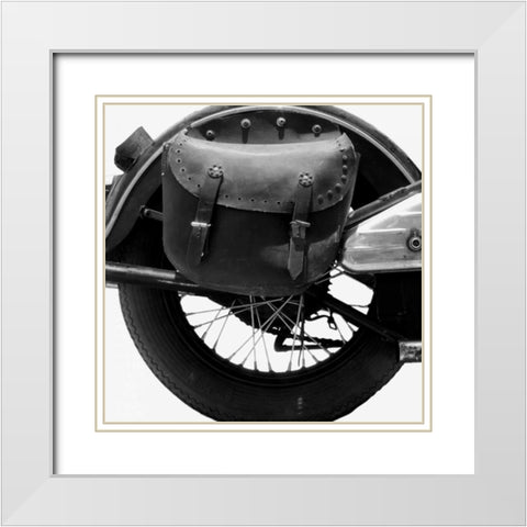 Inner Workings 15 White Modern Wood Framed Art Print with Double Matting by McCarthy, Matt