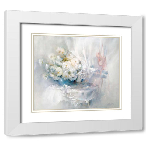 Eye pleasing White Modern Wood Framed Art Print with Double Matting by Haenraets, Willem