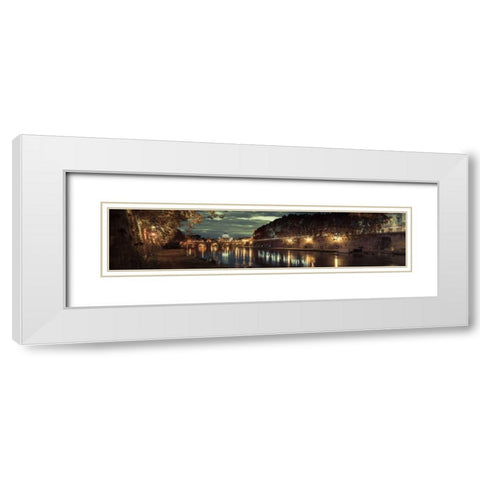 View of Basilica di San Pietro in Vatican, Rome, Italy White Modern Wood Framed Art Print with Double Matting by Frank, Assaf