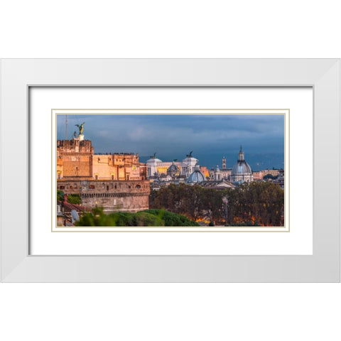 Vatican City, Rome, Italy White Modern Wood Framed Art Print with Double Matting by Frank, Assaf