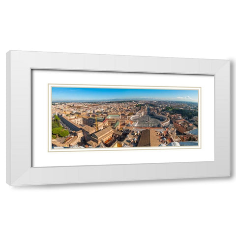 Vatican city, Rome, Italy White Modern Wood Framed Art Print with Double Matting by Frank, Assaf