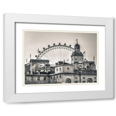 The Household Cavalry Museum-London-UK White Modern Wood Framed Art Print with Double Matting by Frank, Assaf