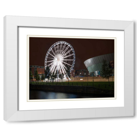 AF20120930 Liverpool 240 White Modern Wood Framed Art Print with Double Matting by Frank, Assaf