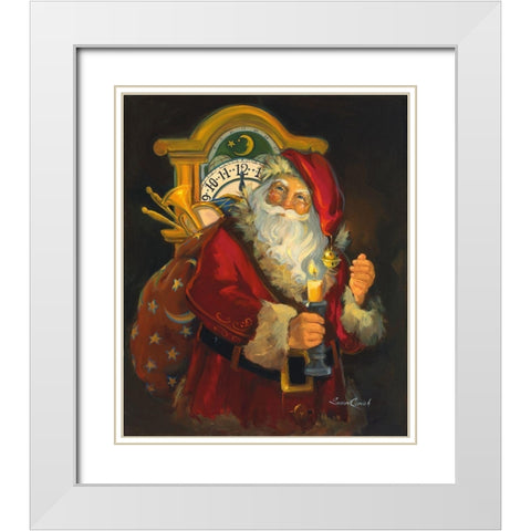 Not A Creature White Modern Wood Framed Art Print with Double Matting by Comish, Susan