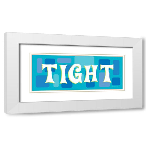 Tight White Modern Wood Framed Art Print with Double Matting by Marrott, Stephanie