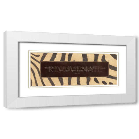 Rejuvenate White Modern Wood Framed Art Print with Double Matting by Marrott, Stephanie